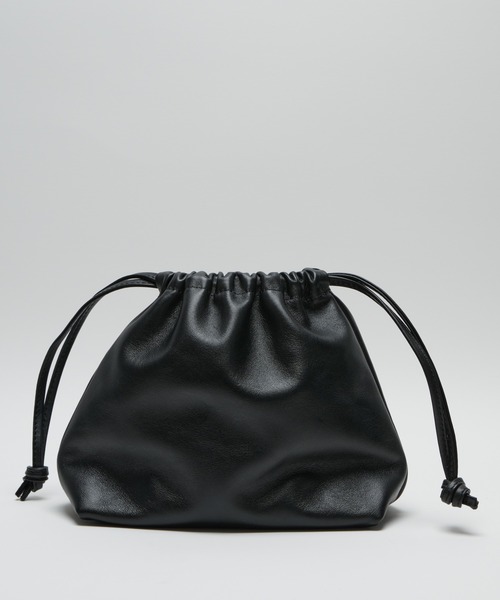 ONE. ハンドバッグ 「ONE./ワンドット」 / レザー巾着ショルダー