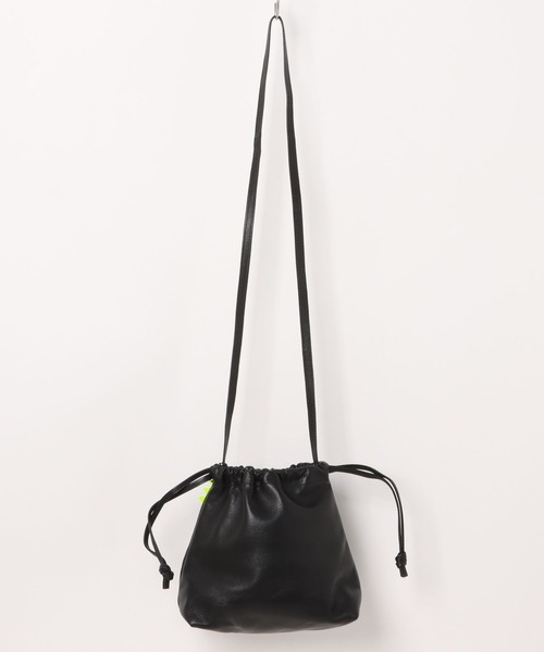 ONE.（ワンドット） ハンドバッグ 「ONE./ワンドット」 / レザー巾着