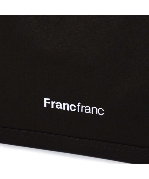 Francfranc トートバッグ ロゴトートバッグ 2 L ブラック