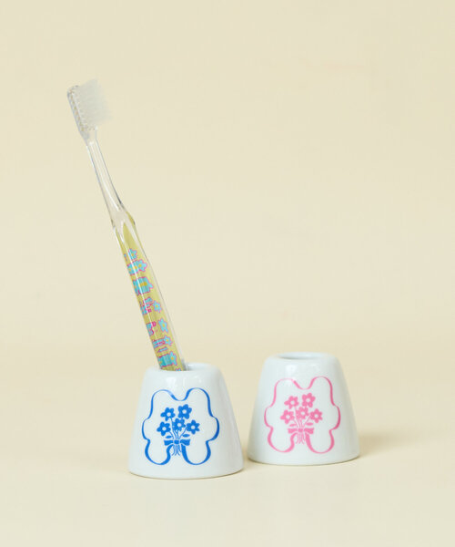 BIRTHDAY BAR Motif flower toothbrush stand : ZOZOTOWN Yahoo