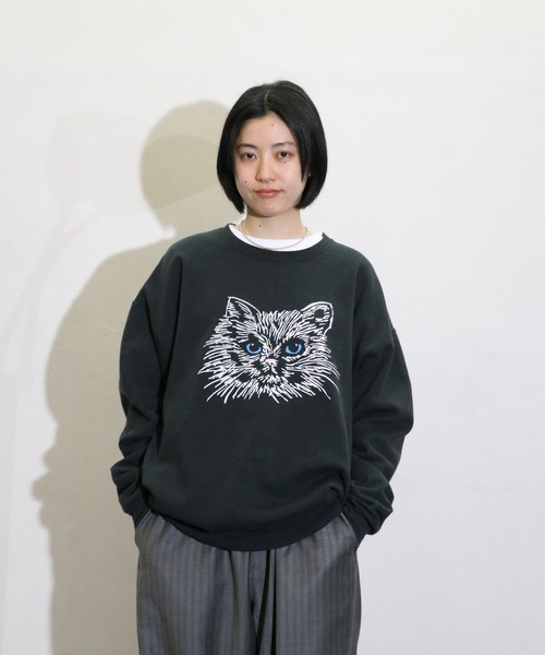KIRSH ブラックキャット ウォッシング Tシャツ 210.jpg
