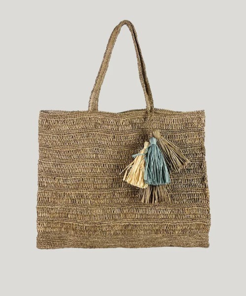 Sale☆MADE IN MADA ☆ BAG メッシュ型かごバッグ・未使用品 MADE IN MADA 「MADE MADA」 かごバッグ FREE ナチュラル