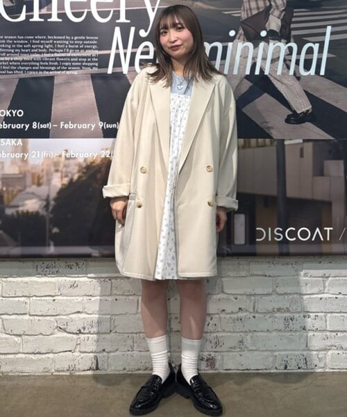 Discoat（ディスコート） チュニック 「umm./WEB限定」小花柄キャミ