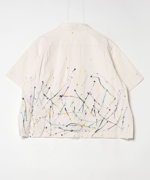 ブラウス シャツ PAINT SHIRT レディース ケイスリー＆コー ブラウス シャツ PAINT SHIRT レディース