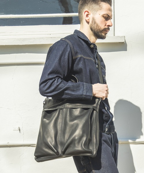 MR.OLIVE（ミスターオリーブ） トートバッグ IMPERMA-LEATHER / HELMET