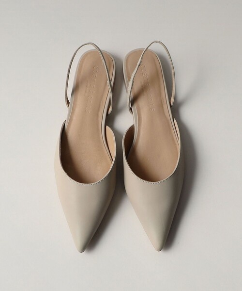 ODETTE E ODILE オデットエオディール ポインテッドフラットパンプス ポインテッド フラット15↓↑ | オデットエオディール(ODETTE E