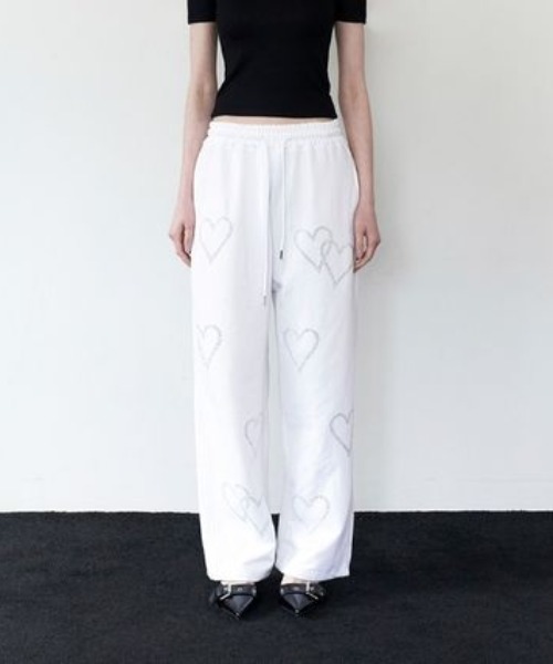 [ROCKCAKE] Check Heart Top /追跡付 ROCKCAKE スウェットパンツ ジャージ ROCKCAKE/ロックケーキ