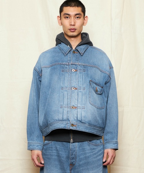 Le 'Workware'【ビッグシルエットデニムジャケット】 Lee/リー SUPERSIZED ビッグシルエットカウボーイデニム