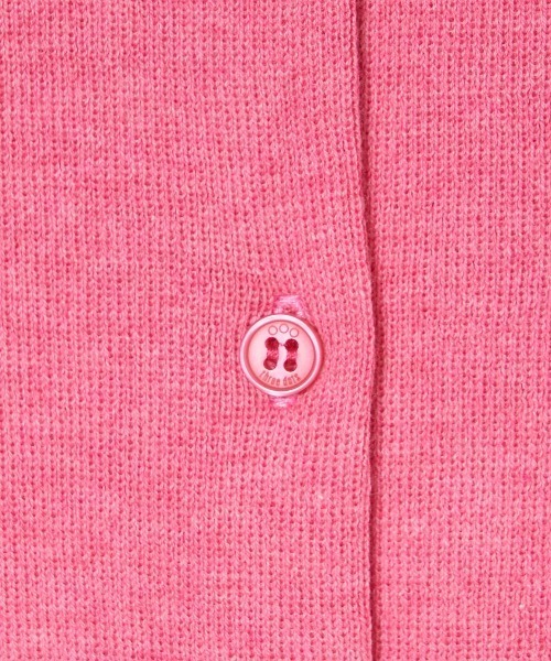 three dots スリードッツ コットンメランジ クルーネックカーディガン Cotton melange l/s crew cardigan｜スリードッツ オフィシャル