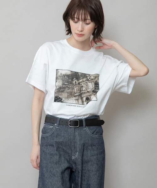 Munich tシャツ フォトプリントTシャツ レディース : ZOZOTOWN