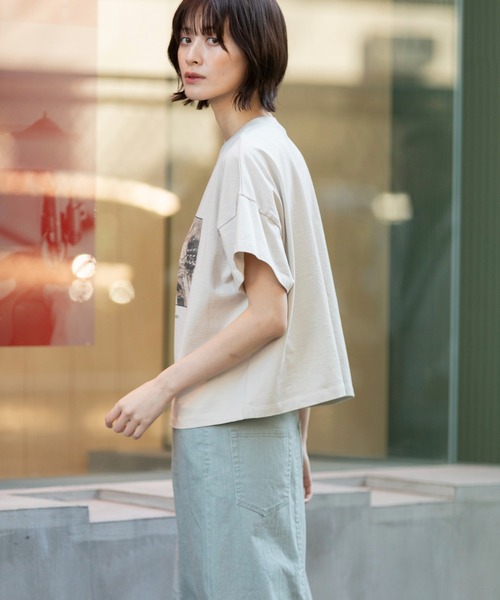 Munich（ミューニック） tシャツ フォトプリントTシャツ レディース