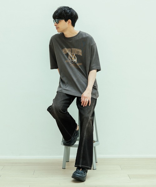 tシャツ ピグメントアニマル半袖T / 326023 メンズ レディース | LAKOLE | 07