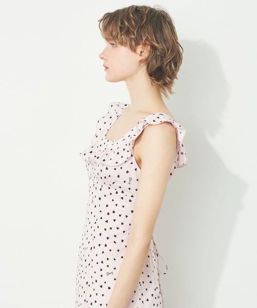 DEICY（デイシー） ワンピース ランダムハートフリルワンピース