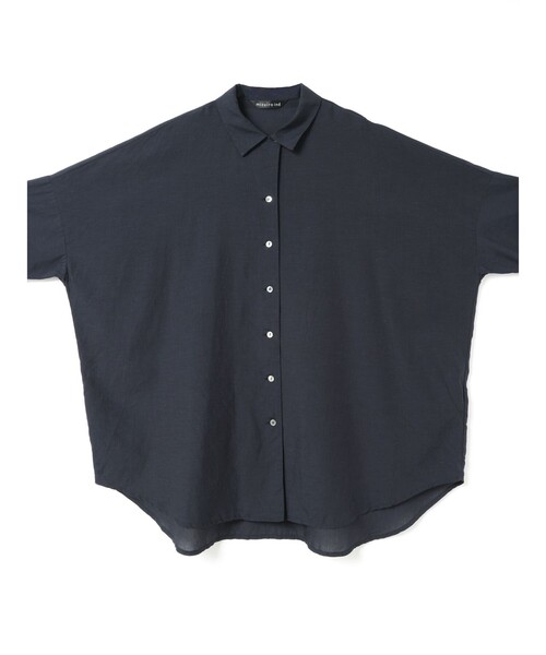 新品タグ付き❗mizuiro-indミズイロインド　チュニックブラウス　大きめ mizuiro ind(ミズイロインド)｜wide shirt tunic チュニック