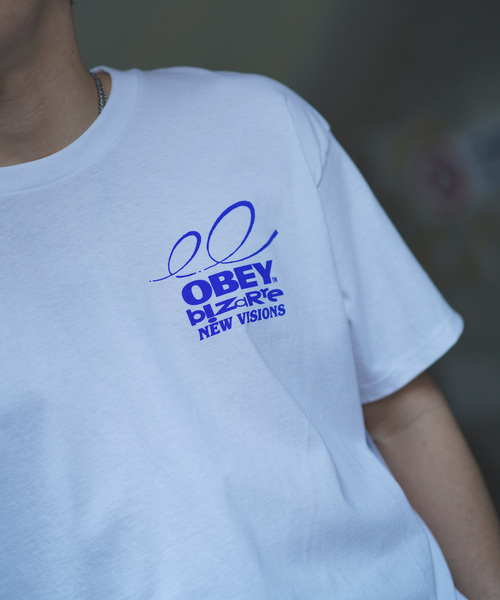 JOINT WORKS tシャツ OBEY/オベイ BIZZARE NEW VISIONS メンズ