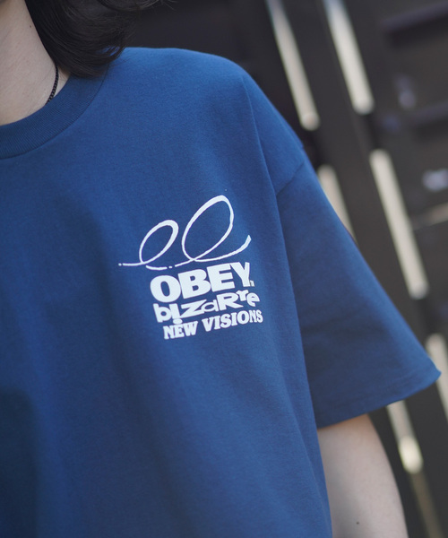 JOINT WORKS tシャツ OBEY/オベイ BIZZARE NEW VISIONS メンズ
