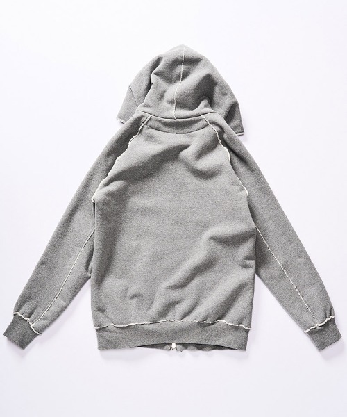 【新品】wjk back boa pull-Parker パーカー　M グレー wjk パーカー mpa3780-super urake parker ラグランスリーブパーカー