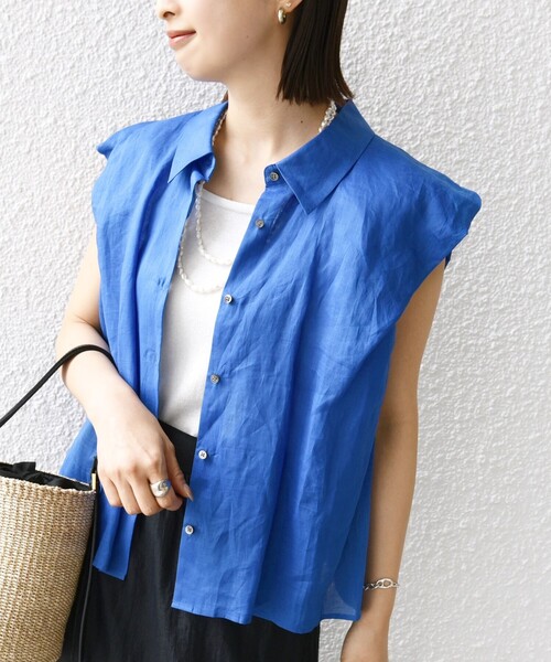 SHIPS for women / シップスウィメン 〈手洗い可能〉ラミー 4 ギャザー スリーブ ブラウス 手洗い可能〉ラミー 4 ギャザー スリーブ ブラウス｜ SHIPS 公式
