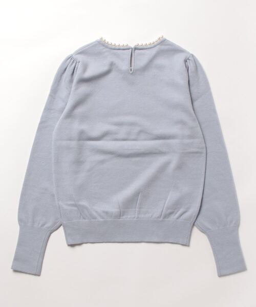 「MISCH MASCH」 長袖ニット フリ- ブラック レディース MISCH MASCH 「MISCH MASCH」 長袖ニット フリ- ブラック