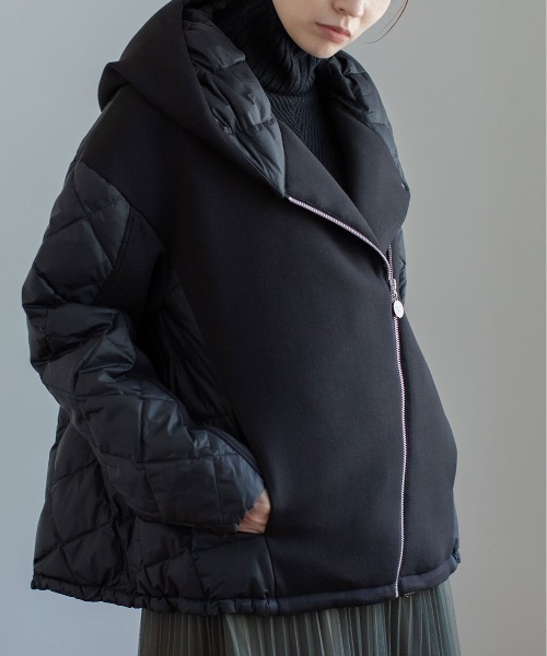 MARECHAL TERRE ダウンジャケット サイズ2 ブラック MARECHAL TERRE（マルシャルテル） ダウンジャケット 2 ブラック