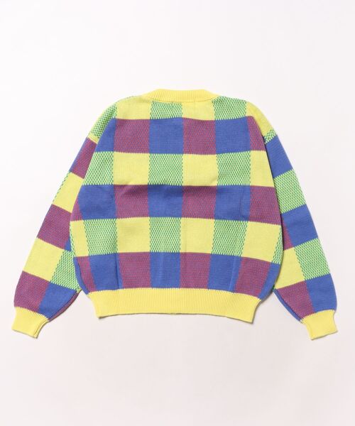 BOBO CHOSES（ボボショーズ） カーディガン Multicolor vichy jacquard