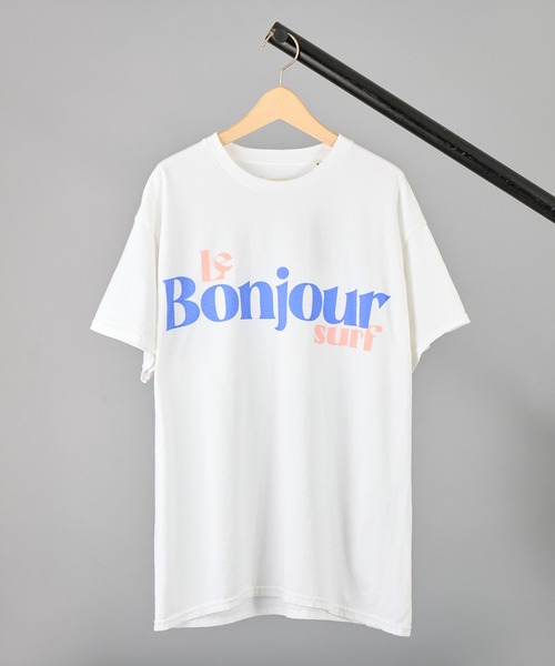 MADISONBLUE Bonjour Tシャツ　ボンジュール MADISONBLUE - マディソンブルー Bonjour ボンジュール 白t