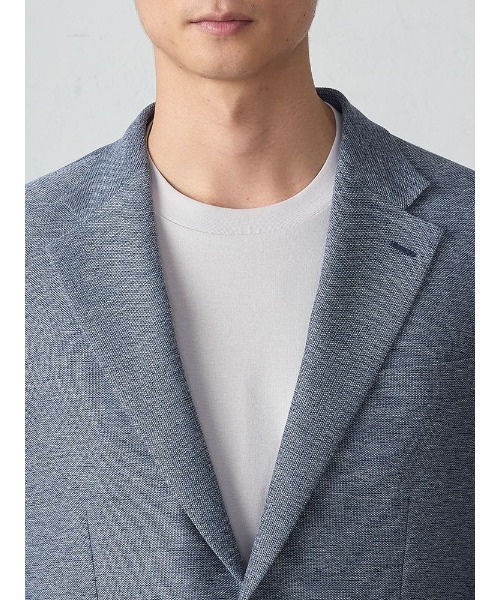 MAISON SPECIAL◇テーラードジャケット/2/ウール/NVY/11222111207