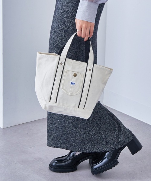 Lee（リー） トートバッグ 「Lee」アクセントカラーカバーオール