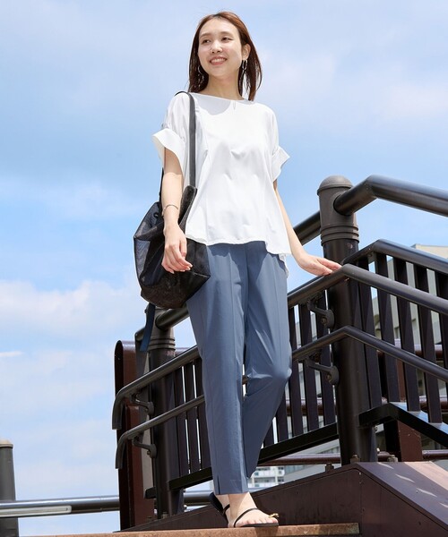 UNFILO ヒートシールドジャージーボリュームフレアT UNFILO（アンフィーロ） tシャツ ヒートシールドジャージー ボリューム