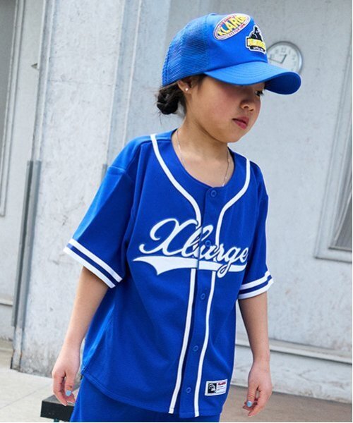 XLARGE ベースボールシャツ XLARGE エクストララージ ベースボールシャツ EMBROIDERED