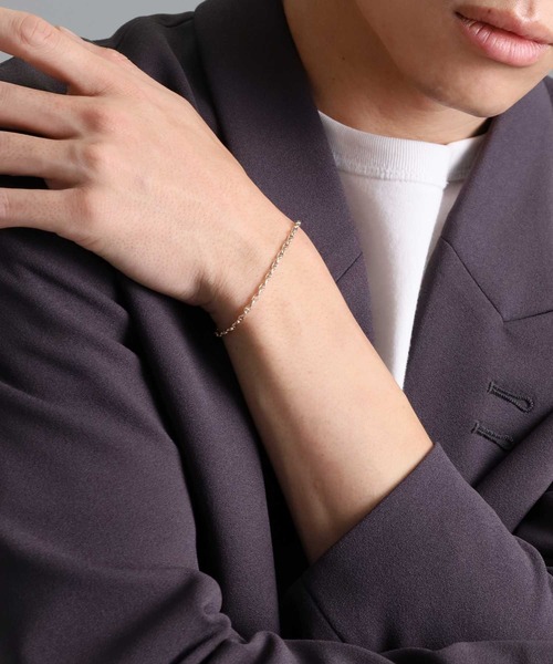 ブレスレット “for Gift”マリンチェーンブレスレット/K10ゴールド「LION HEART / ライオンハート」 メンズ レディースの画像