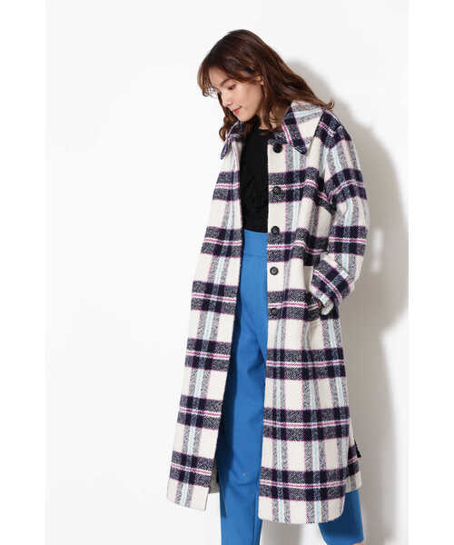 「JILL STUART」 ステンカラーコート MEDIUM ベージュ レディース_画像7