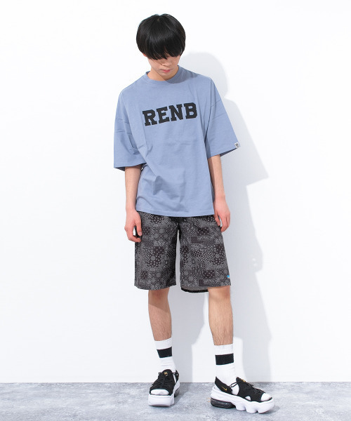 RAT EFFECT（ラットエフェクト） パンツ 「水陸両用」総柄プリント