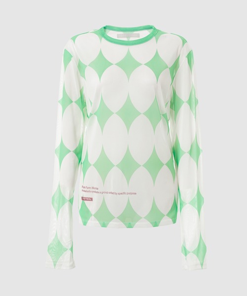 YOHEI OHNO（ヨウヘイ オオノ） Mesh Top (Large) レディース