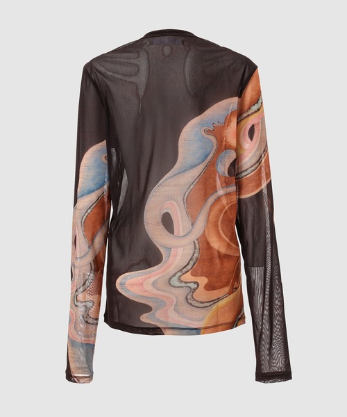 YOHEI OHNO（ヨウヘイ オオノ） Mesh Top (Large) レディース