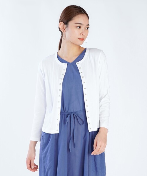 agnes b.（アニエスベー） カーディガン オーガニックコットン 長袖
