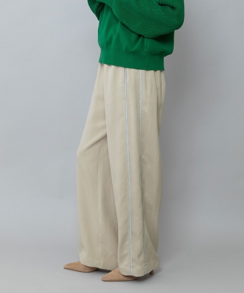 パンツ リヨセルオックスワイドパンツ レディース_3