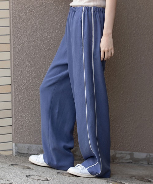 パンツ リヨセルオックスワイドパンツ レディース_21