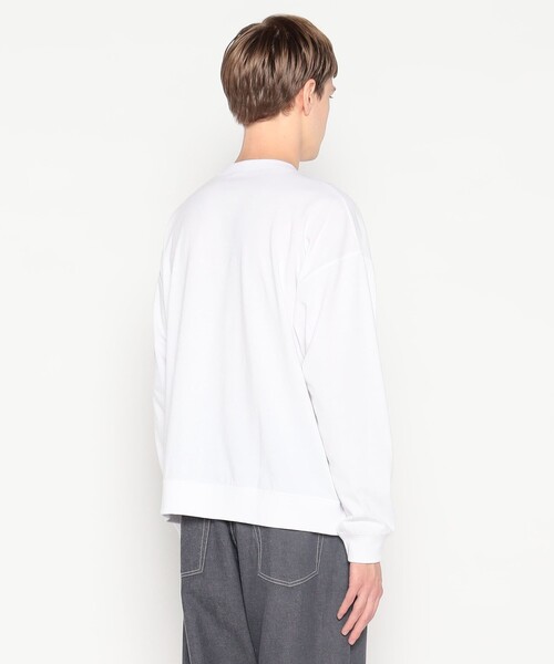 「DANTON」 長袖Tシャツ L グレー メンズ