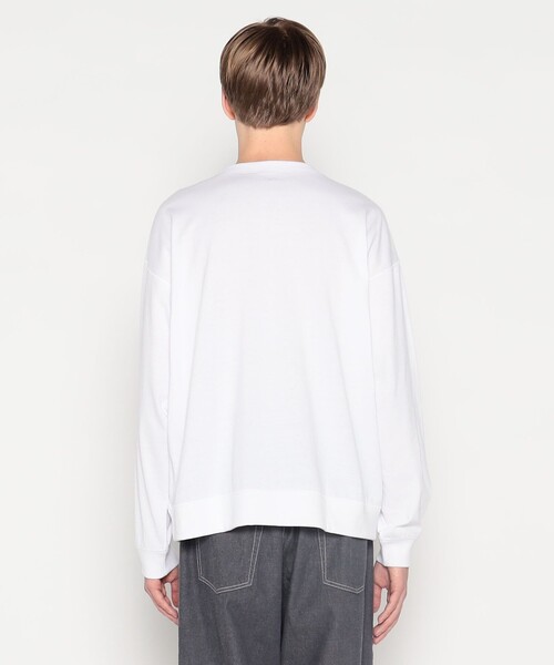 「DANTON」 長袖Tシャツ L グレー メンズ