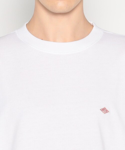 「DANTON」 長袖Tシャツ L グレー メンズ