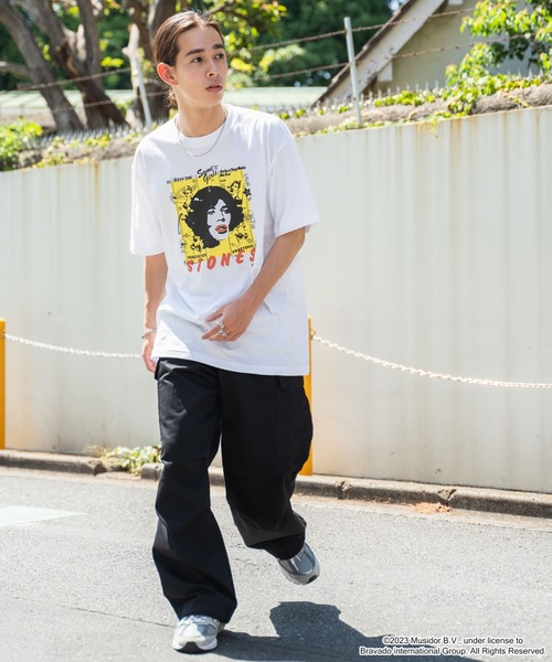 「WEGO」 半袖Tシャツ LARGE ブラック メンズ