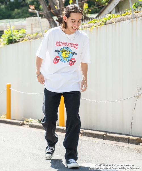 「WEGO」 半袖Tシャツ LARGE ブラック メンズ