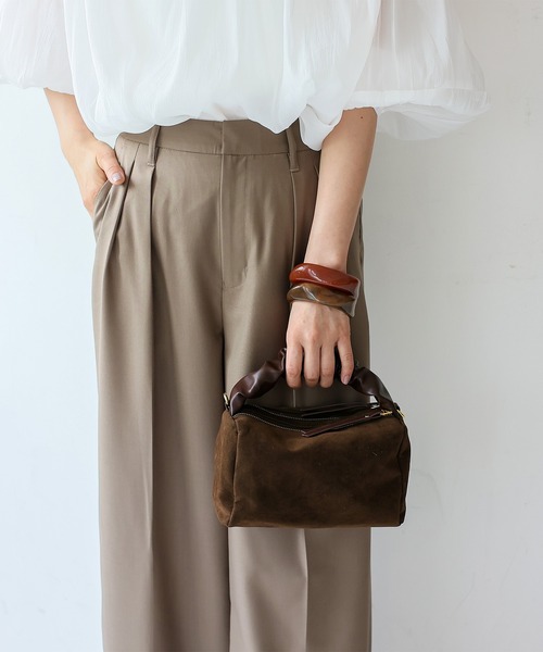 VitaFelice（ヴィータフェリーチェ） ハンドバッグ スエードワン