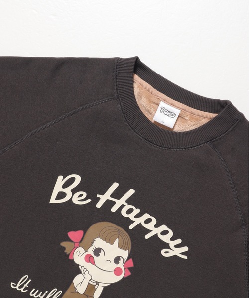 ALWAYS GOOD TIME トレーナー スウェット 「PEKO/ペコちゃん」プリント