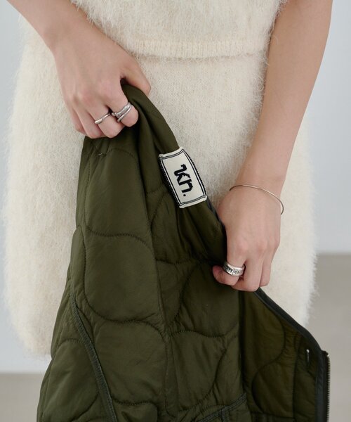 Kastane（カスタネ） ブルゾン アウター キルティングショート