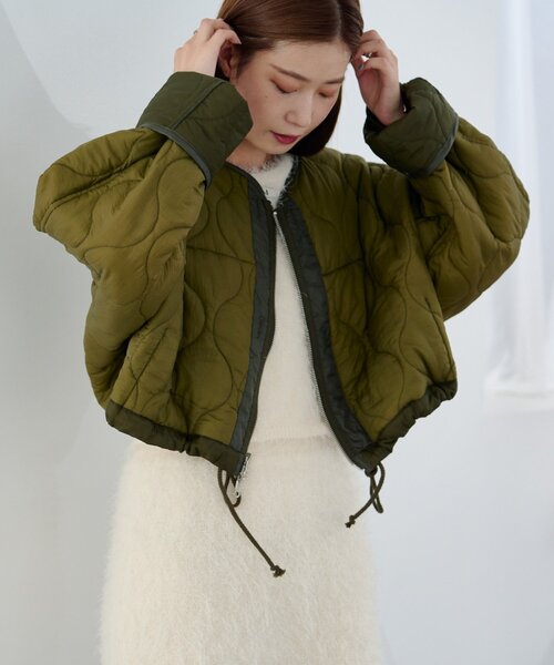 Kastane（カスタネ） ブルゾン アウター 「リバーシブル」キルティング