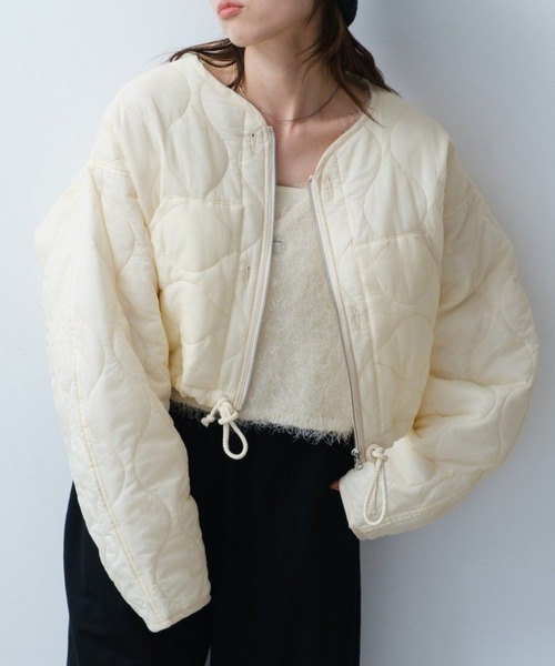 Kastane（カスタネ） ブルゾン アウター キルティングショート