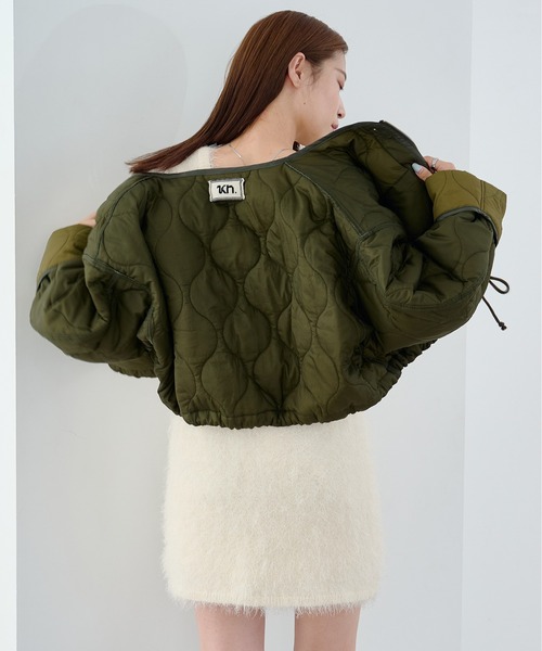 Kastane（カスタネ） ブルゾン アウター 「リバーシブル」キルティング