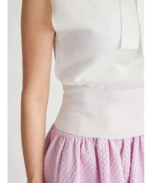 「CELFORD」 ノースリーブニット 36 グレー レディース_画像8